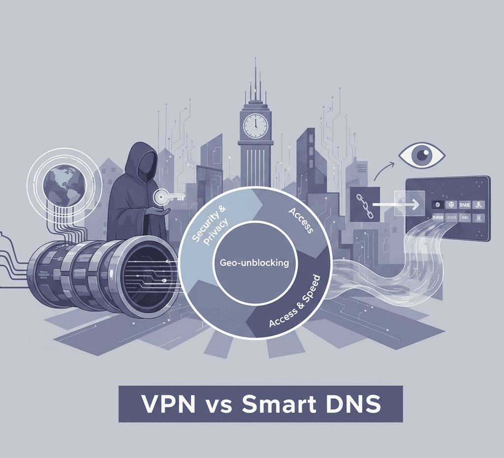 VPN vs Smart DNS: What’s the difference in 2025?