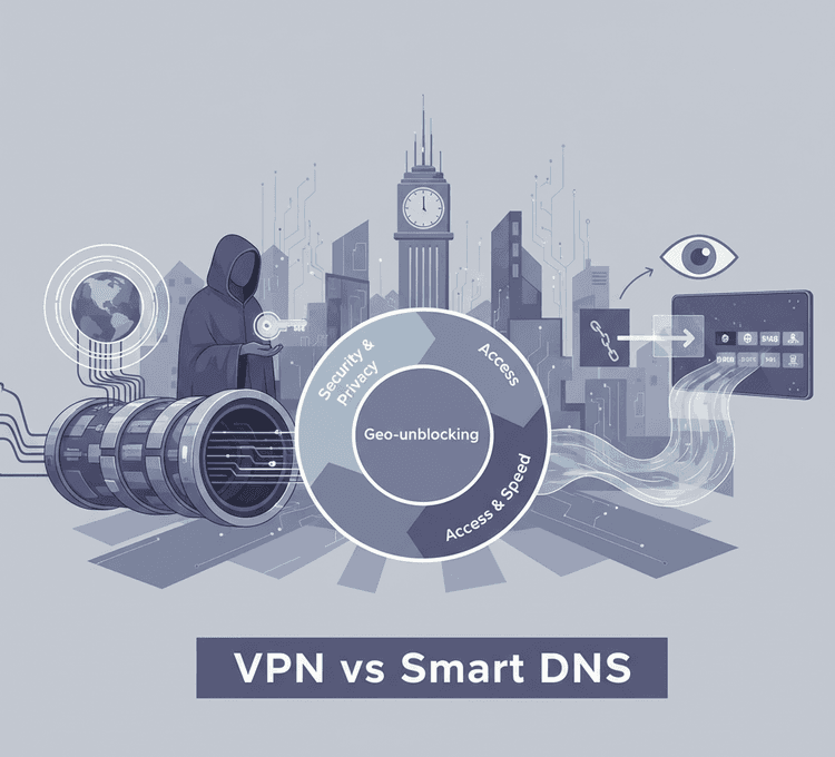 VPN vs Smart DNS: What’s the difference in 2025?